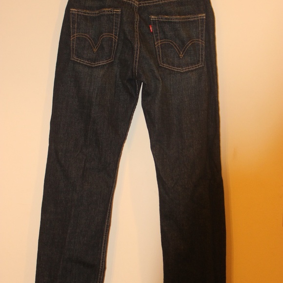 BOYS LEVIS 514 JEANS SIZE 16 (28 x 28) - Picture 5 of 7